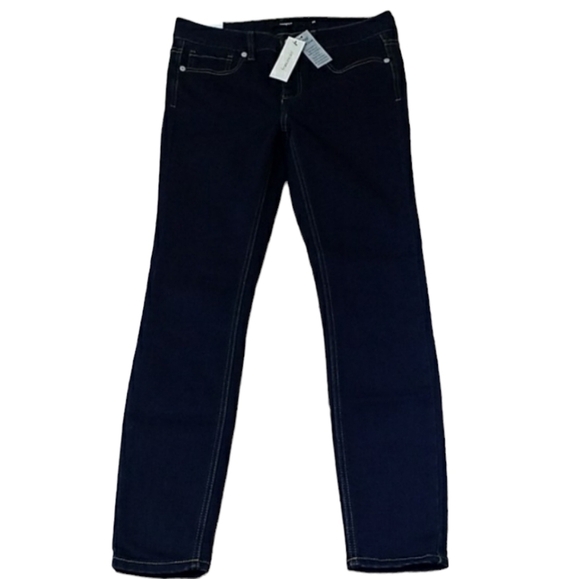 FRANCESCA'S Dark Denim Skinny Jeans Size 28 - Picture 1 of 11